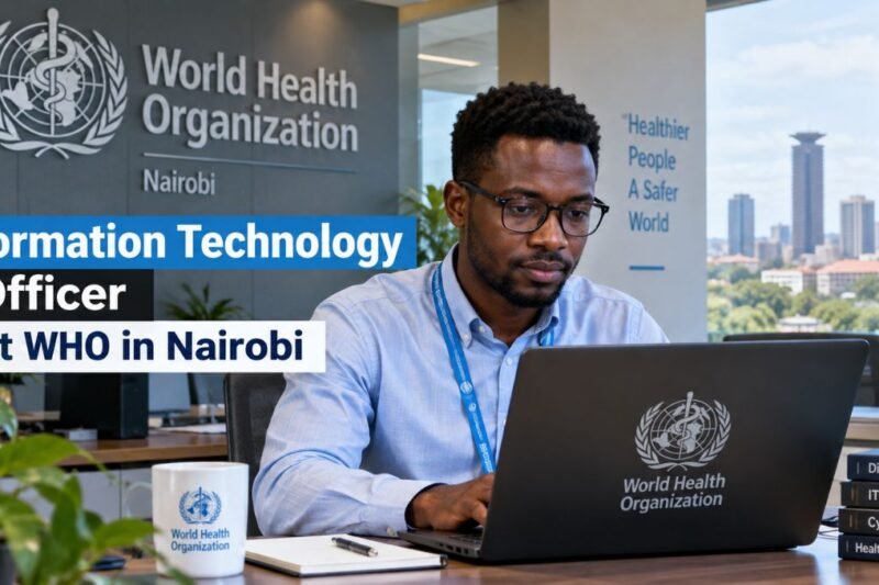 Information Technology Officer at WHO in Nairobi: Requirements, Responsibilities and Application Details