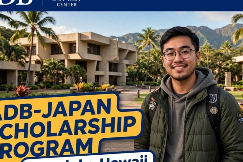 ADB-Japan Scholarship Program at the East-West Center: Study a Fully Funded Master’s in Honolulu
