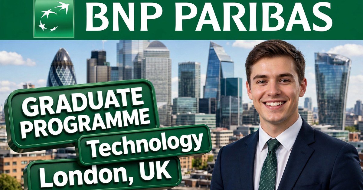 BNP Paribas London 2027 Technology Graduate Programme, London