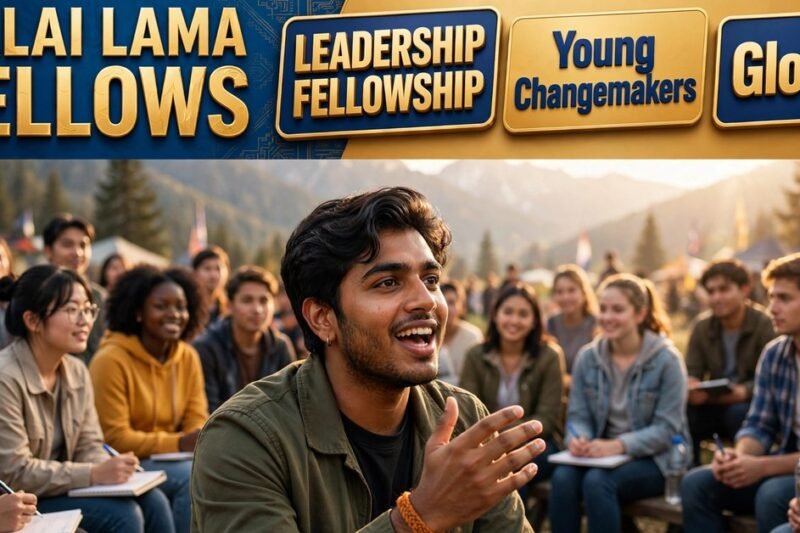 Dalai Lama Fellows: A Year-Long Leadership Fellowship for Young Changemakers