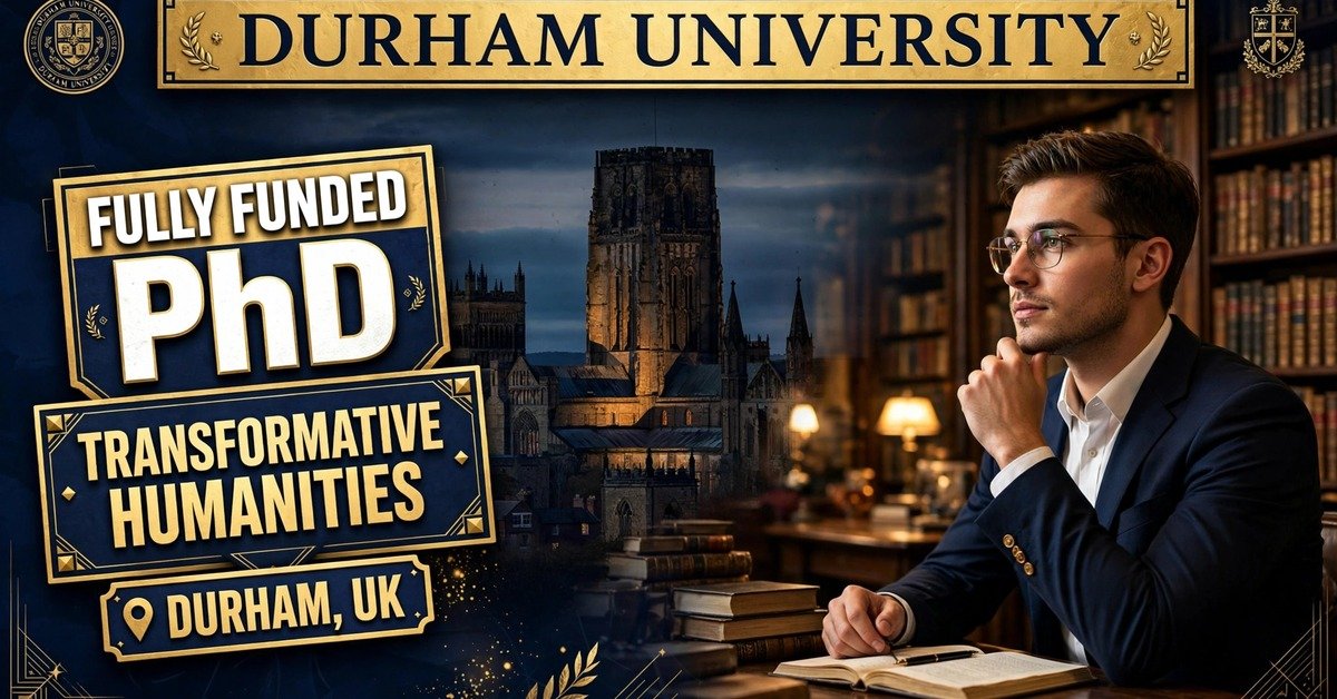 Durham University PhD Studentships in Transformative Humanities at Durham University, Durham, UK