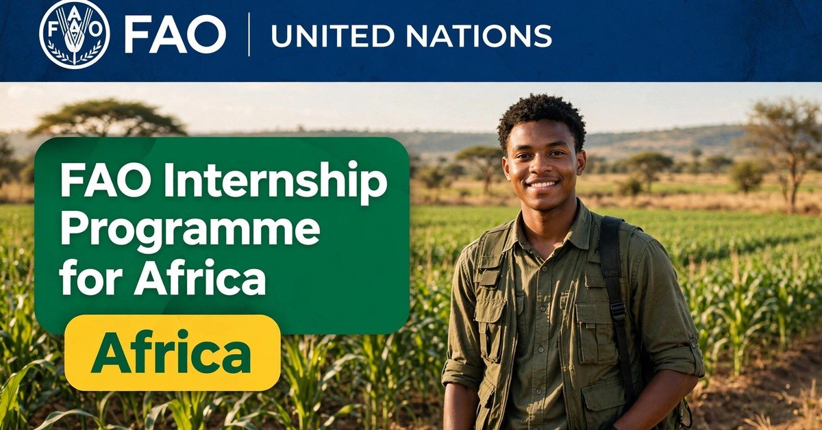 Internship Programme for Africa at FAO, Various Locations
