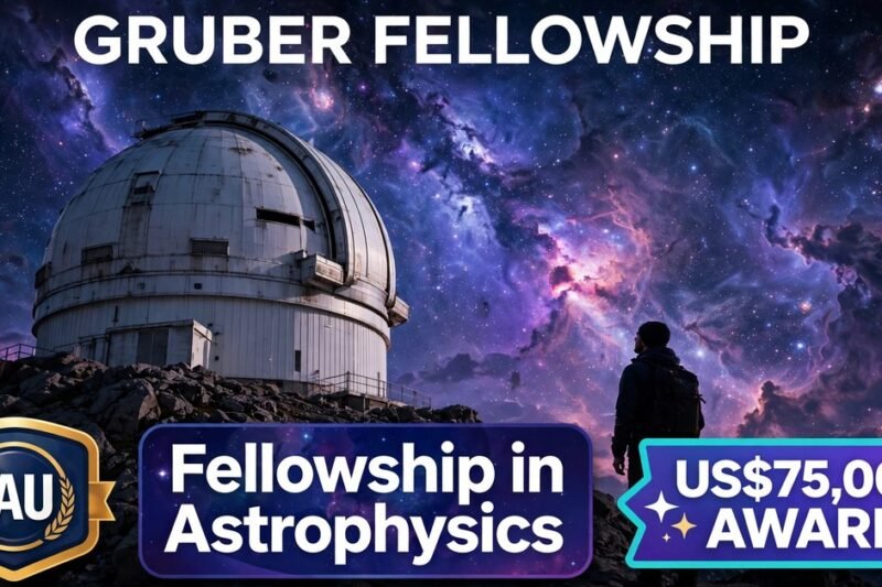 2027 Gruber Foundation Fellowship in Astrophysics