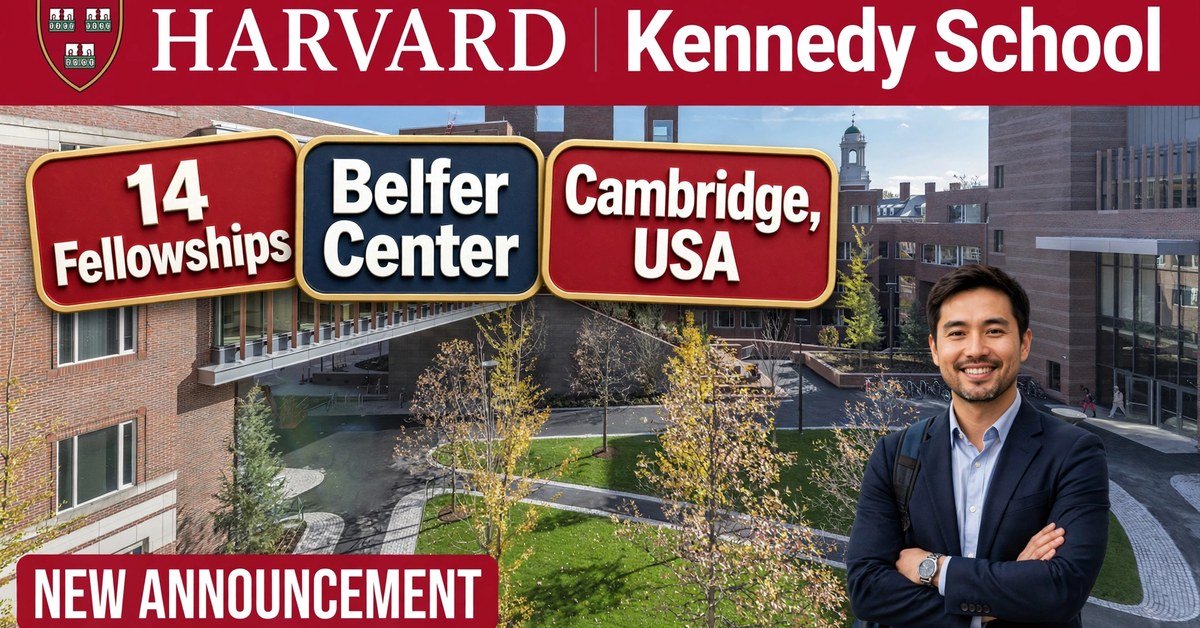 Harvard Belfer Center Fellowships at Harvard Kennedy School, Cambridge