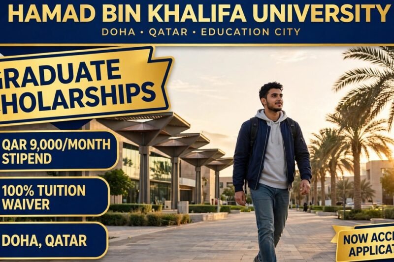 HBKU Graduate Scholarships 2027 at Hamad Bin Khalifa University, Doha, Qatar