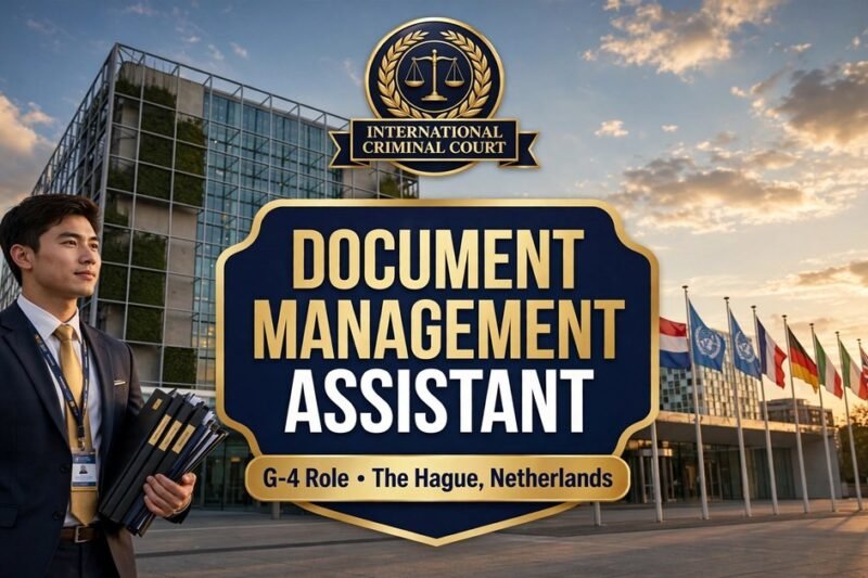 ICC Document Management Assistant (G-4) in The Hague