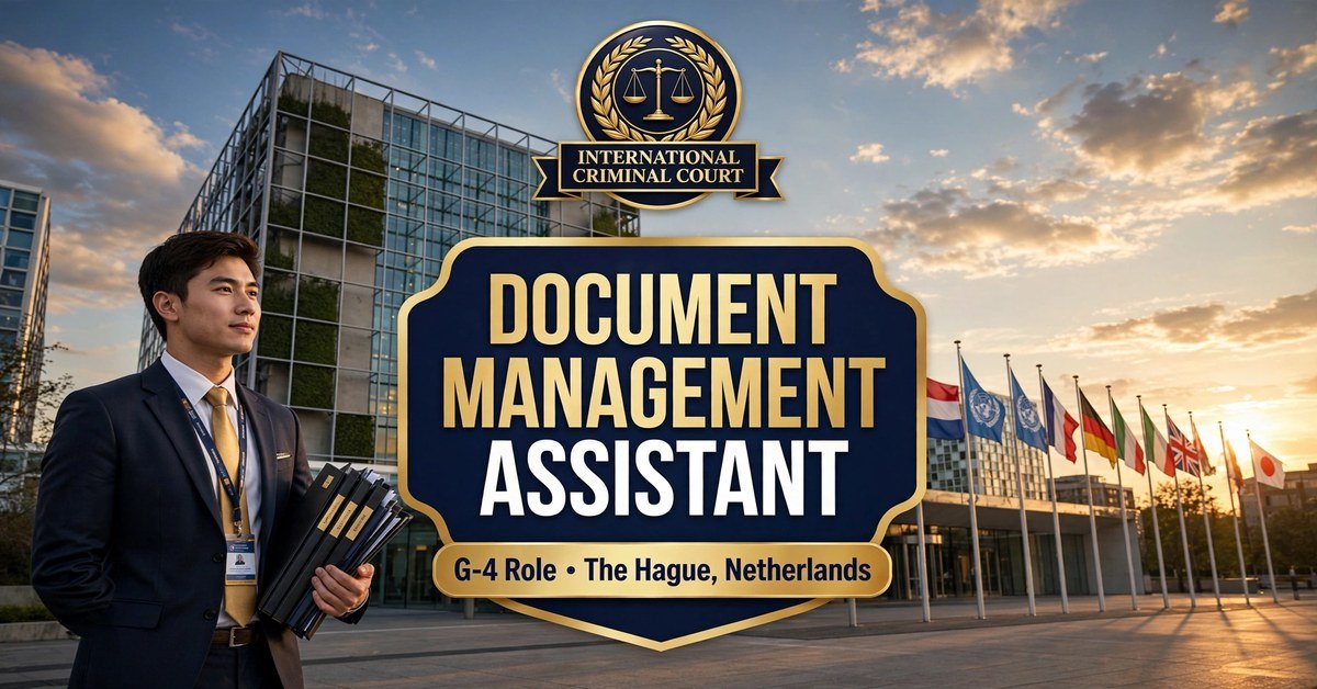 ICC Document Management Assistant at International Criminal Court, The Hague