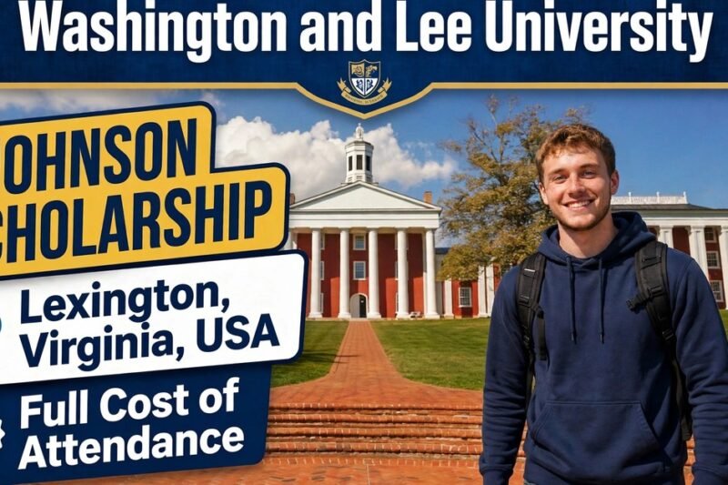 Johnson Scholarship 2027 at Washington and Lee University
