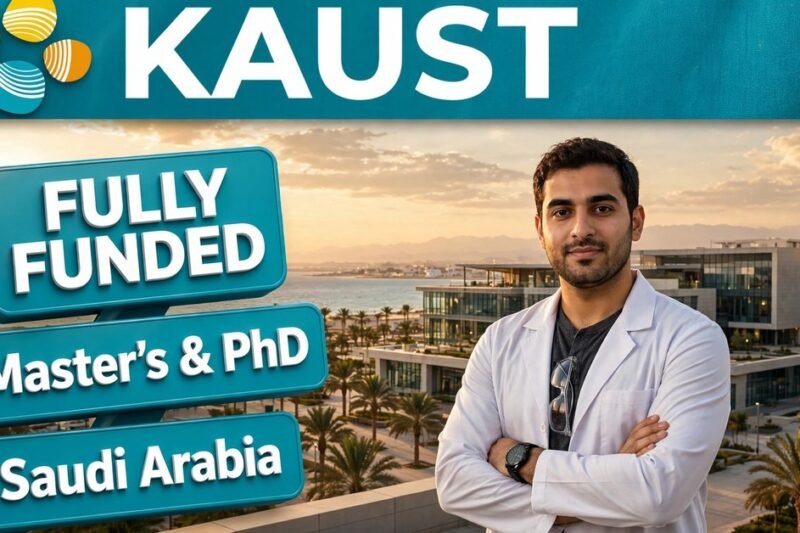 KAUST Scholarships: Fully Funded Master’s and PhD Study in Saudi Arabia