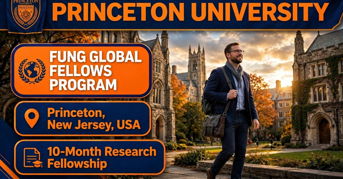 Princeton Fung Global Fellows Program at Princeton University, USA