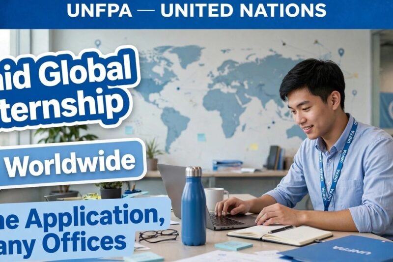 UNFPA Global Internship Roster: Paid Internships at UN Offices Worldwide