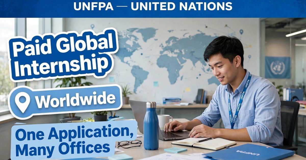 UNFPA Global Internship Roster at United Nations Population Fund, multiple UN offices worldwide