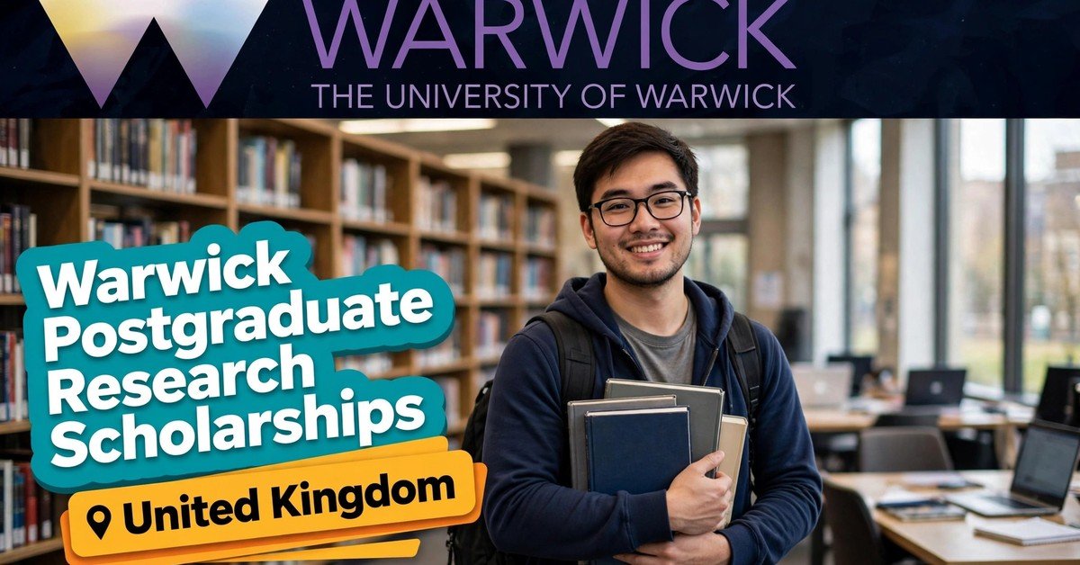Warwick Postgraduate Research Scholarships 2027 at University of Warwick, United Kingdom