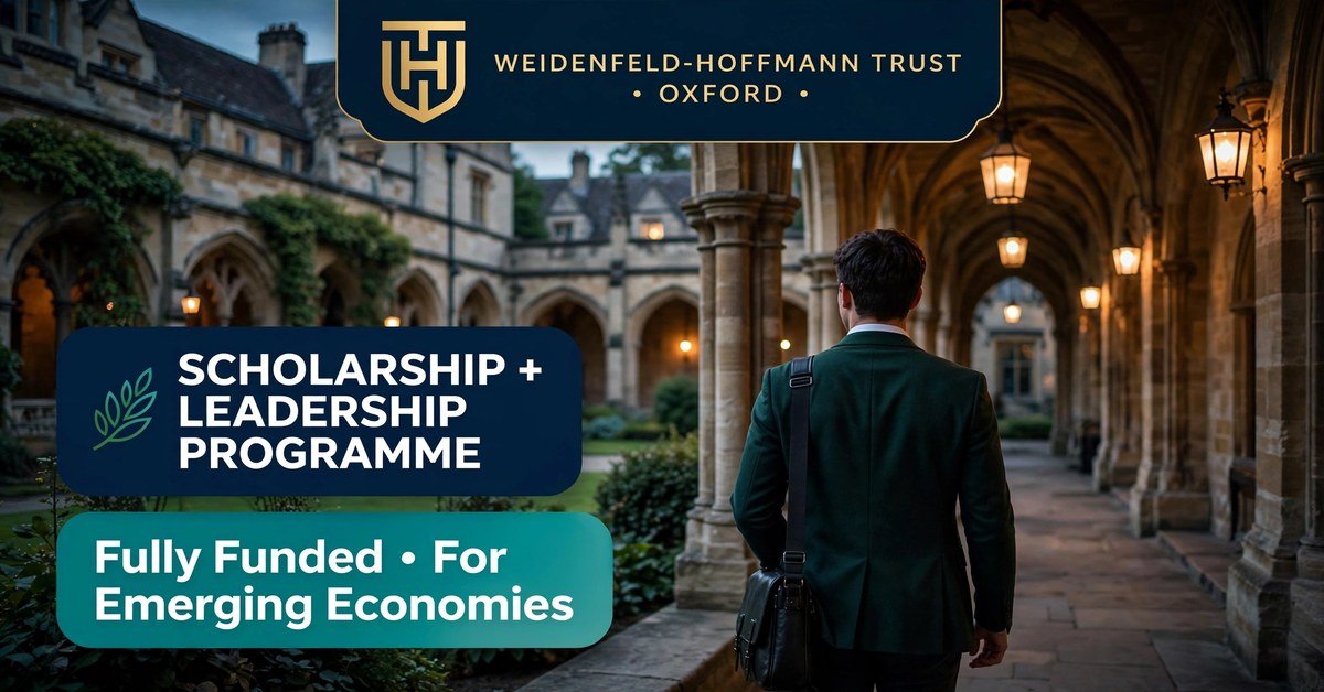 Weidenfeld-Hoffmann Scholarship at University of Oxford, Oxford UK