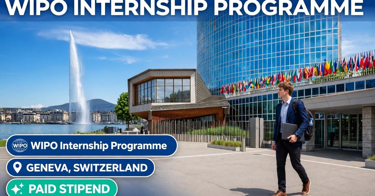 WIPO Internship Programme at WIPO, Geneva Switzerland