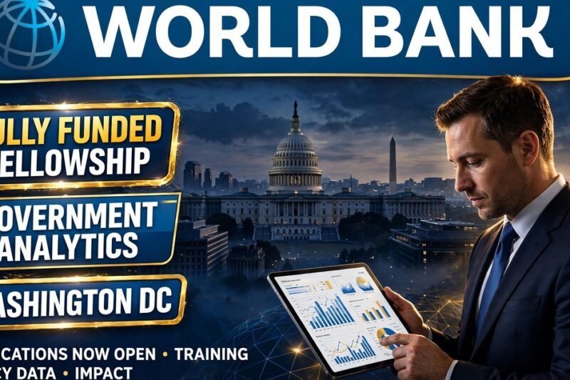 World Bank Government Analytics Fellowship 2027