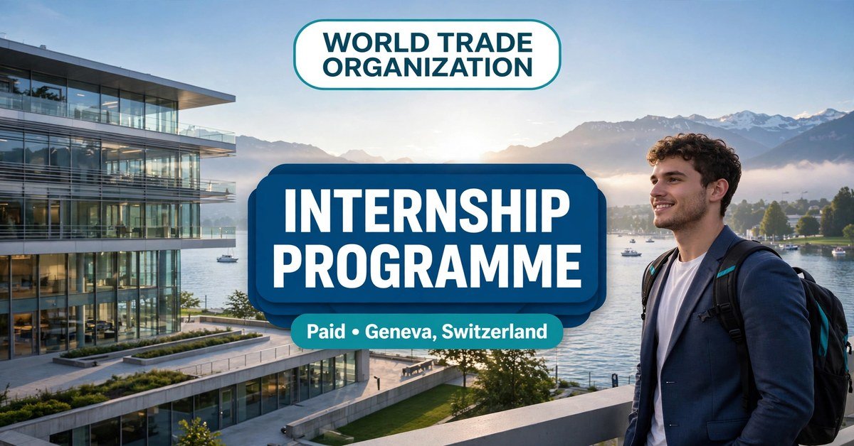WTO Internship Programme at World Trade Organization, Geneva Switzerland