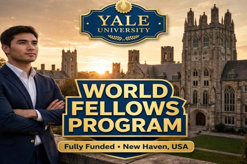Yale World Fellows Program: Four Fully Funded Months at Yale for Global Leaders