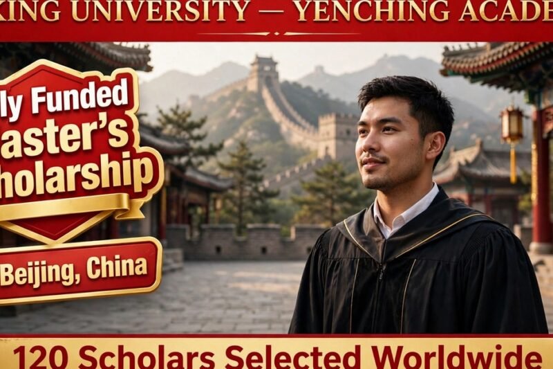 Yenching Academy Scholarship at Peking University: Fully Funded Master’s in China
